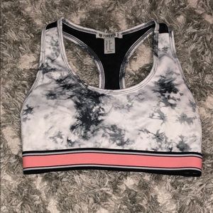 Marbled Sports Bra